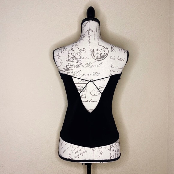 THEORY Strappy Back Tube Crop Top (M) - Picture 4 of 7